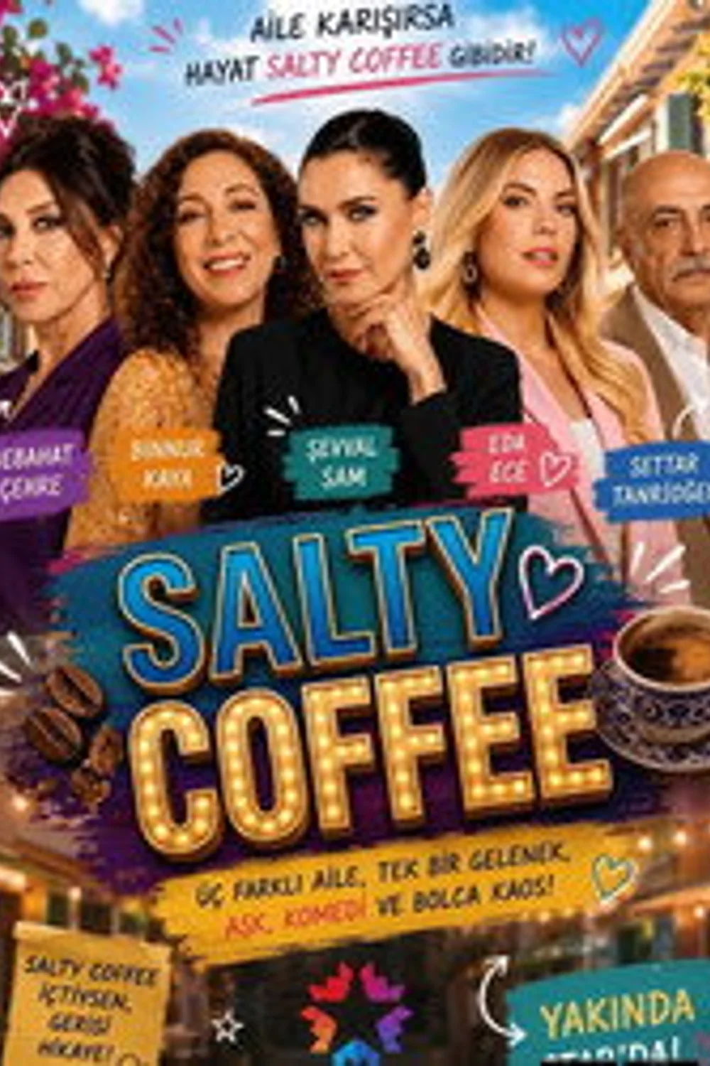 پوستر سریال قهوه شور